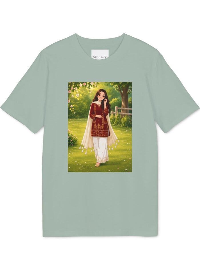 Women's South Asian Bridal Outfit Print tee