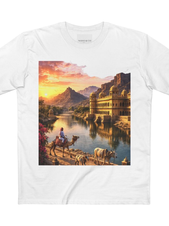 Men's Pink City Jaipur Sunset Tee