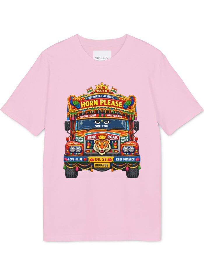 Women's 'Horn Please' Truck Tee | The Colour's Of India's Highways