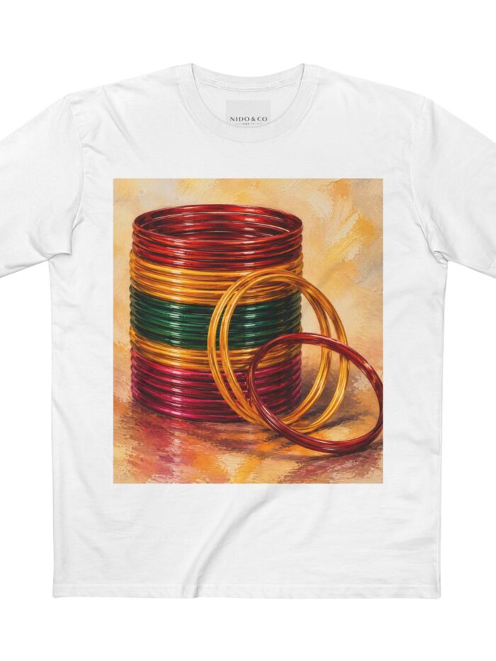 Men's Colorful Indian Bangles Tee| A Celebration of Tradition