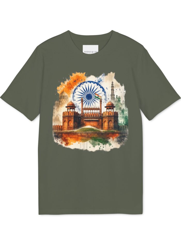 Women's Tri-Color Ashoka Chakra Tee