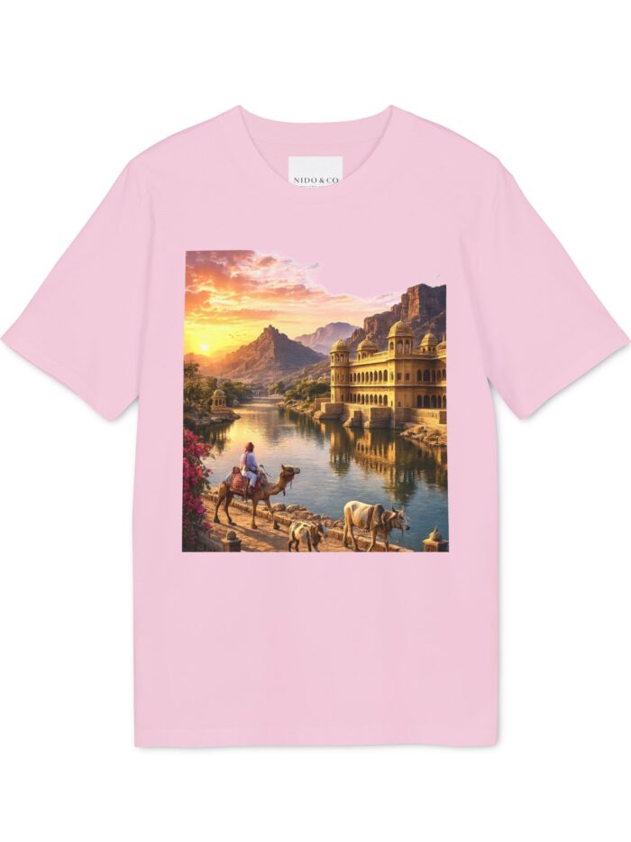 Women's Pink City Jaipur Sunset Tee