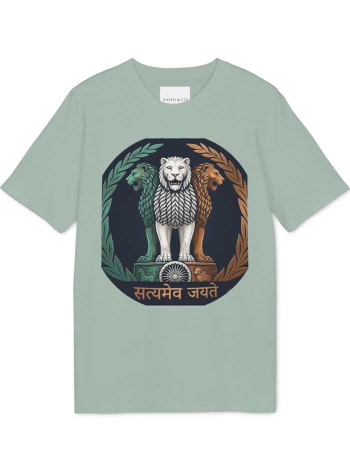 Women's Satyameva Jayate Ashoka Lion Graphic Tee