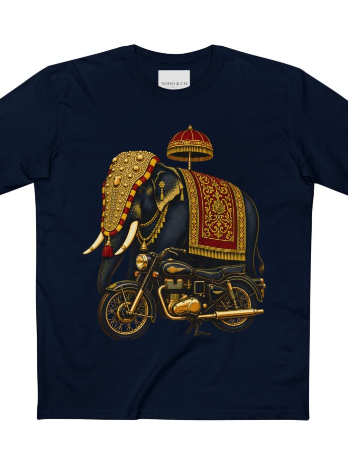 Men's Elephant and Enfield - India's Icons Tee