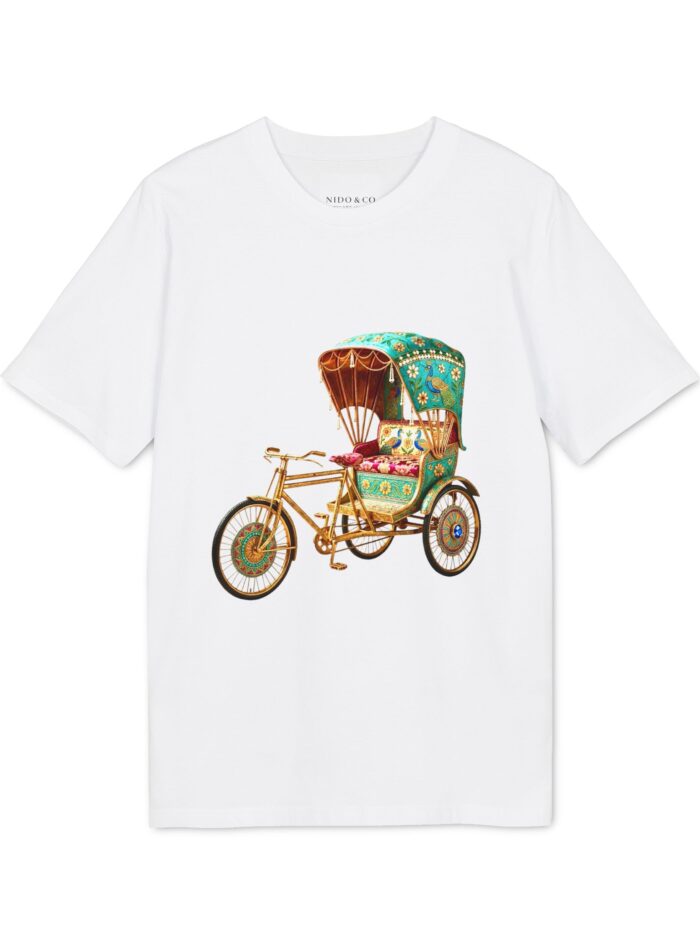 Women's Heritage of Three Wheels - Premium Rickshaw Tee