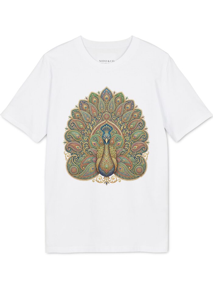 Women's Majestic Peacock Heritage Art Tee