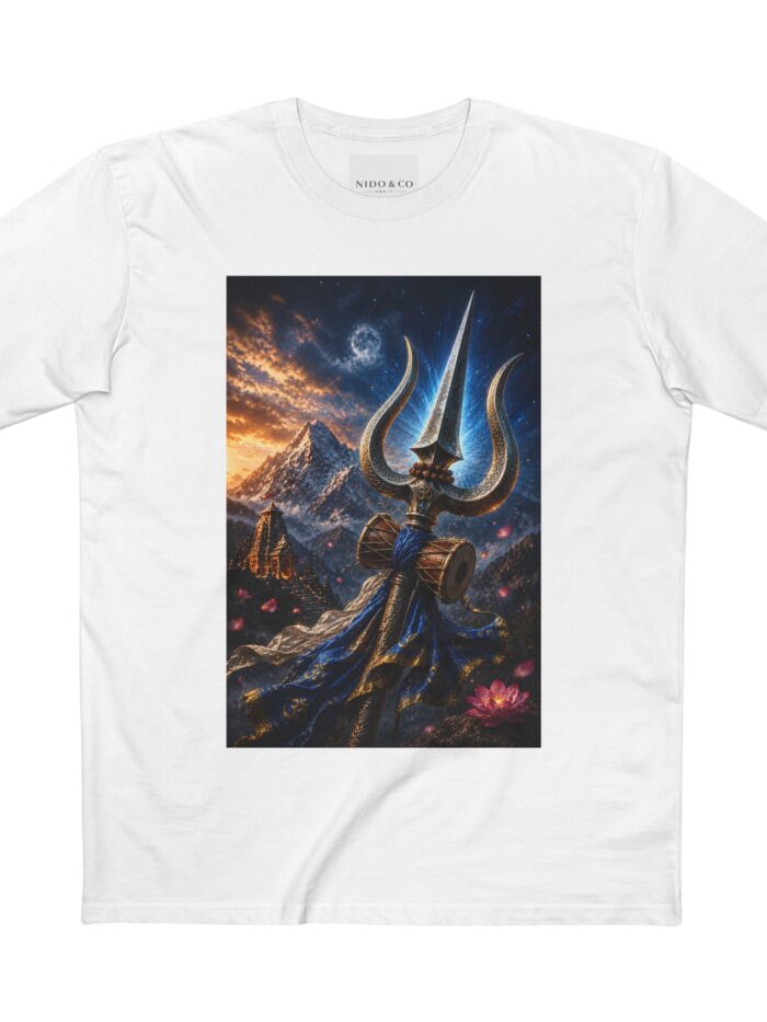 Men's Mahadev Trishul Tee - Strength, Devotion & Divine Power
