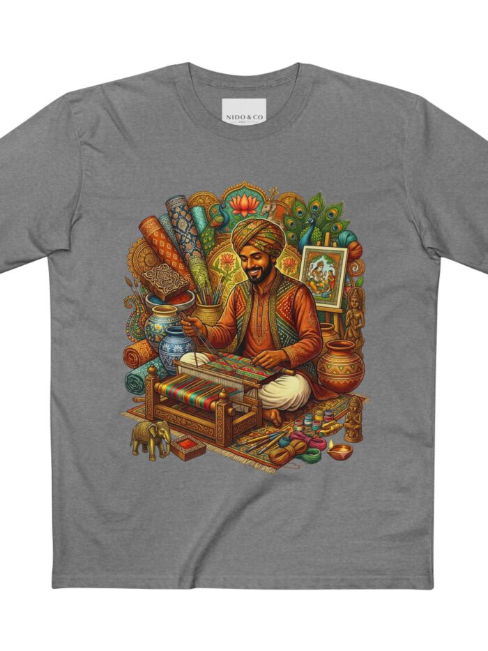 Men's Indian Street Musician Heritage Tee