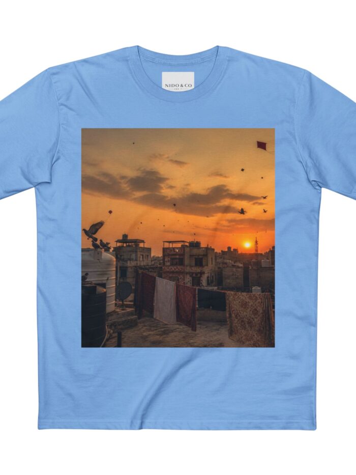 Mens Sunset Rooftops Photo Tee