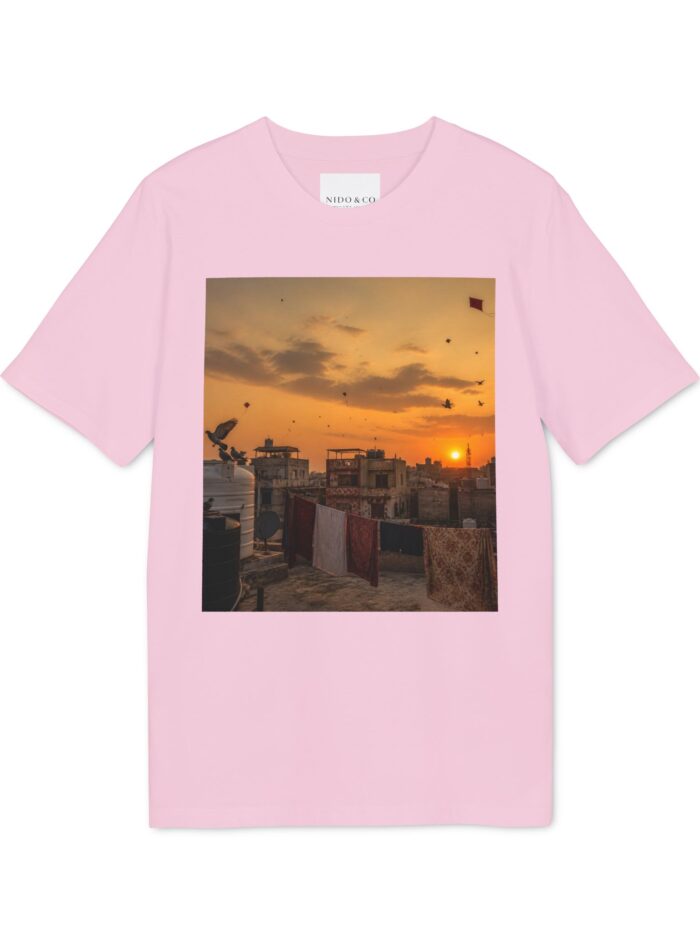 Womens Sunset Rooftop Photo Tee